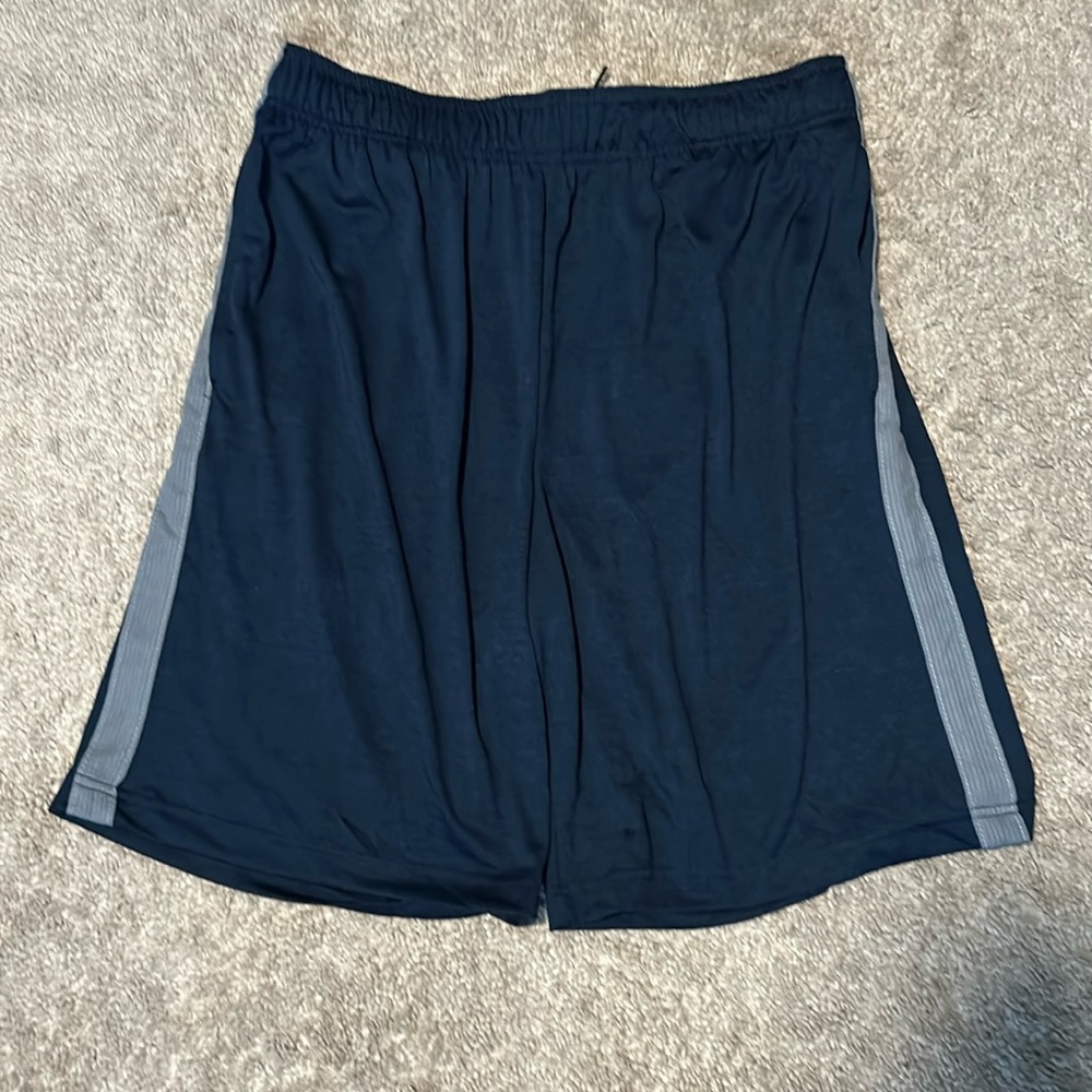 Urban Frontier Men’s Blue and Grey Gym Shorts